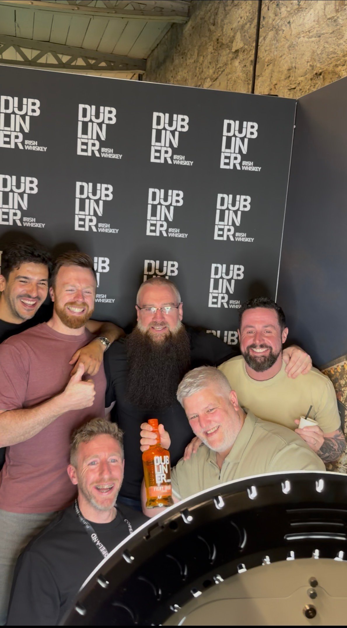 SnapBooth group photo at a corporate event